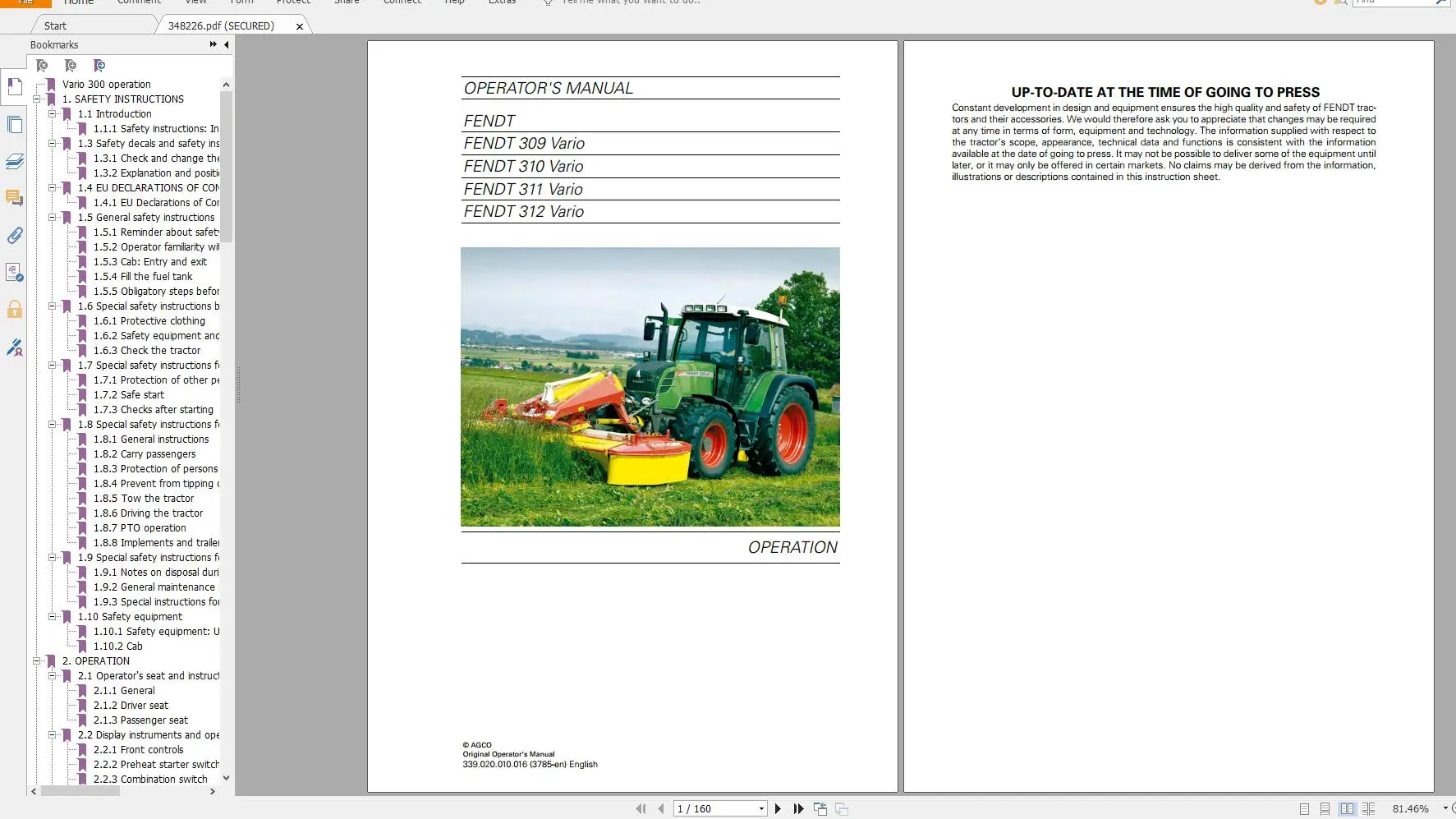 SpecDiag FENDT TRACTOR 22.2GB PDF EN Diagrams, Operator Manual & Workshop Manuals English EN DVD