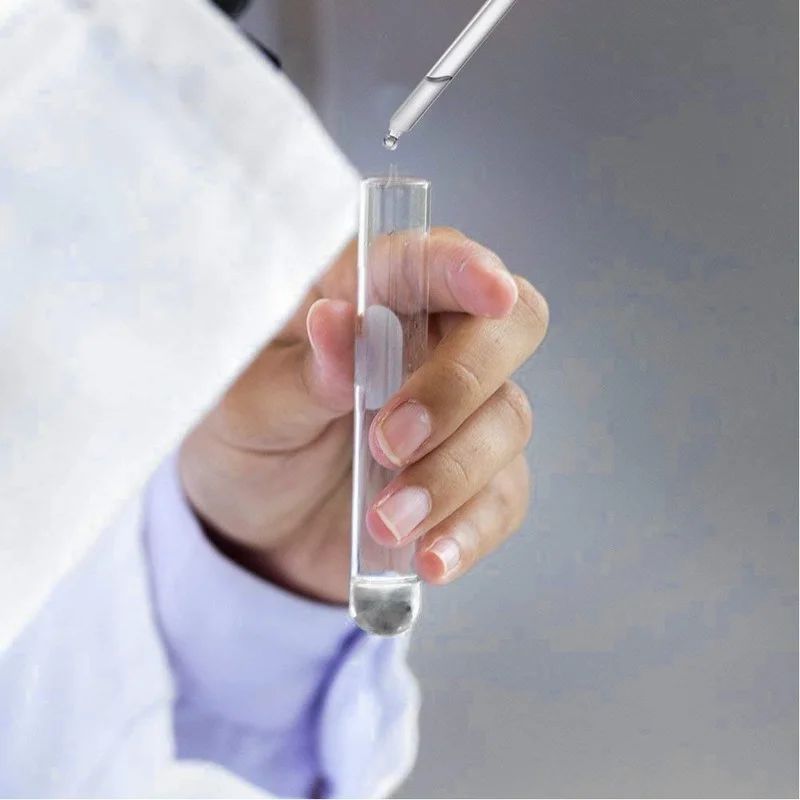 Tubo de ensayo de plástico transparente con tapa, suministros de laboratorio, alta calidad, 12mm x 100mm, 100 unidades, nuevo