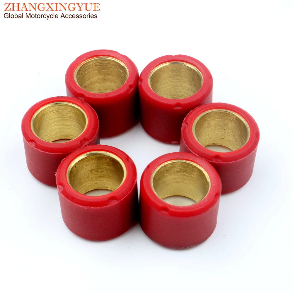 Scooter Variator Roller Set 16x13mm 4g 4.5g 5g 5.5g 6g 6.5g 7g For Baotian BT49QT GY6 50cc 139QMB 139QMA 4-Stroke