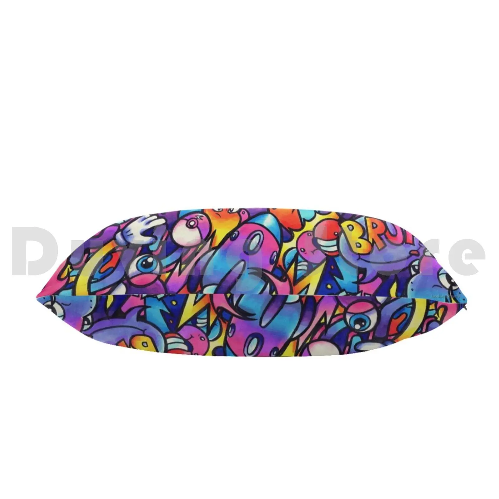 K Y O T O D R E A M S كيس وسادة الفنان خربش خربش الفن Vexx Vexx Art Gawx Gawx Art Copic Copic #3