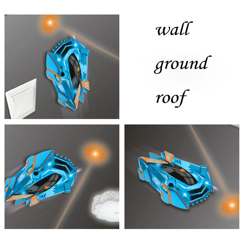 รีโมทคอนโทรลรีโมทคอนโทรล Anti-Gravity Drift Real Wall Rock Climbing ไฟฟ้าของเล่นเด็กของเล่นของขวัญเด็ก