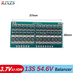 13S 4.2V li-ion Balancer Board bilanciamento pannello batteria a carica completa