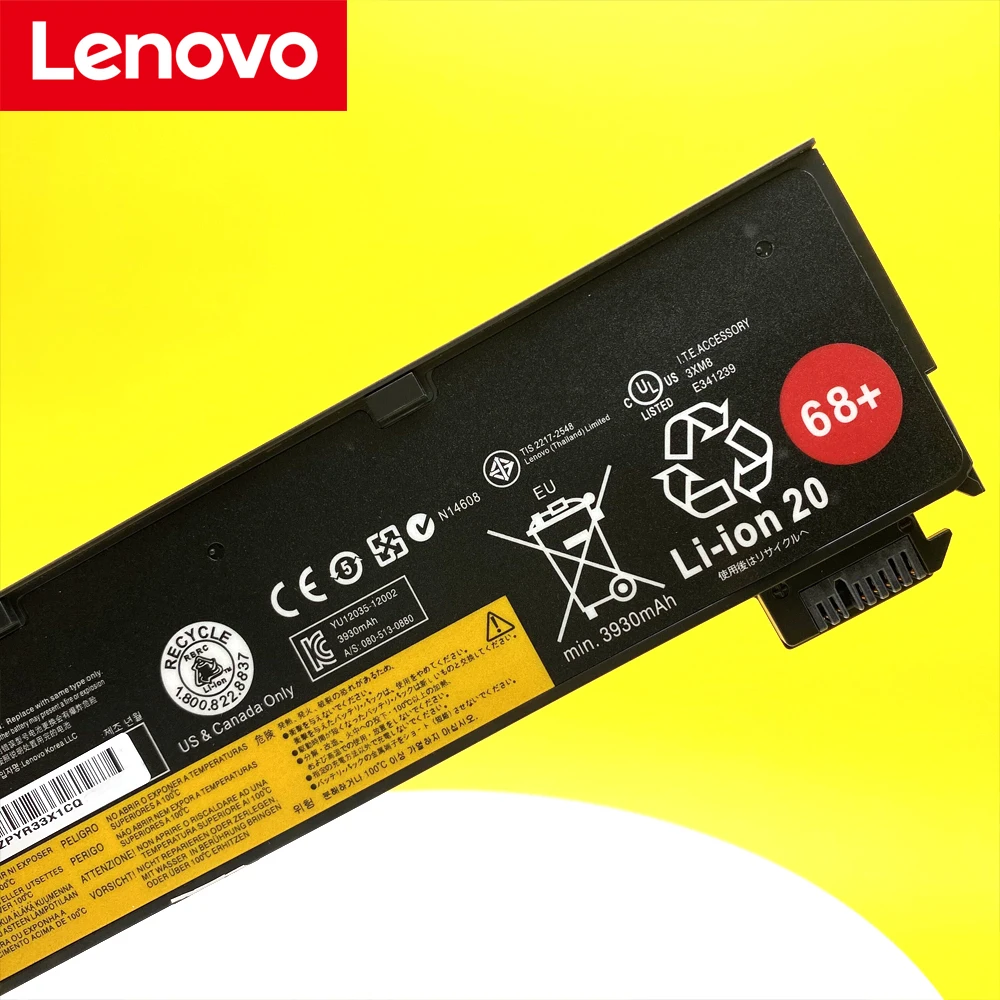 NEW Original For Lenovo Thinkpad X270 X260 X240 X240S X250 T450 T470P T450S T440S K2450 W550S L440 L450 L460 45N1136 45N1738 68+