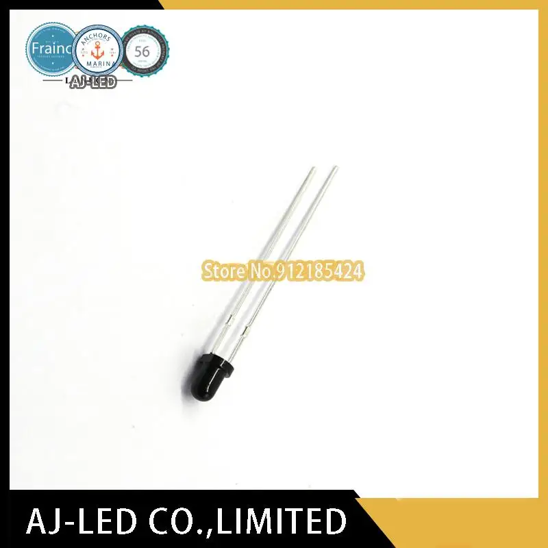 20pcs/lot PD204-6B infrared receiver tube photoelectric photodiode wavelength 940nm Taiwan Everlight F3 black 3mm