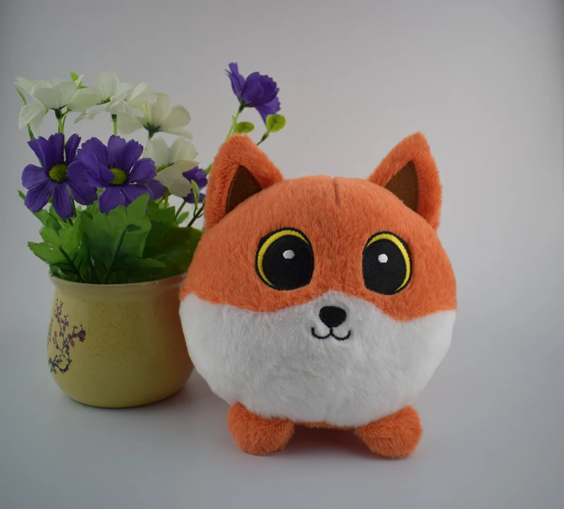 ตุ๊กตาสัตว์ตุ๊กตา Plush Fox ค้างคาวผึ้งนกฮูก Badger Hare ตุ๊กตาสัตว์ป่าน่ารักการ์ตูนคริสต์มาสของขวัญใหม่ปีปัจจุบัน roe Deer