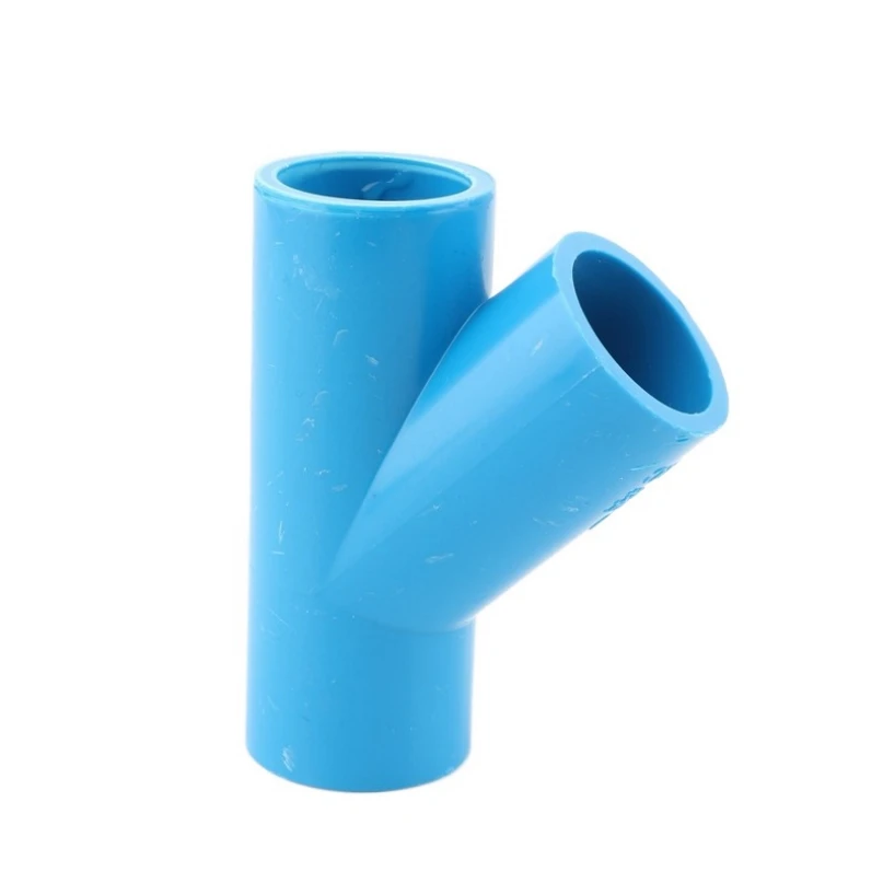 Blue 20/25/32mm PVC Pipe Fittings Straight Elbow Tee Cross Connector Water Pipe Adapter 3 4 5 6 Ways Joints