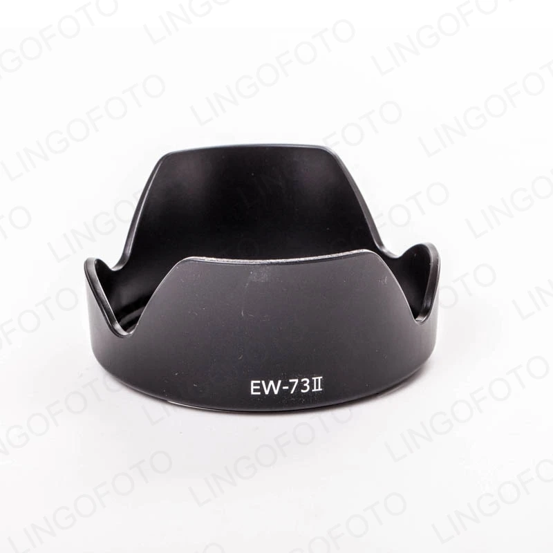EW-73II البتلة عدسة هود لكانون 60D 600D 550D 500D 450D 1100D مع 24-85 مللي متر
