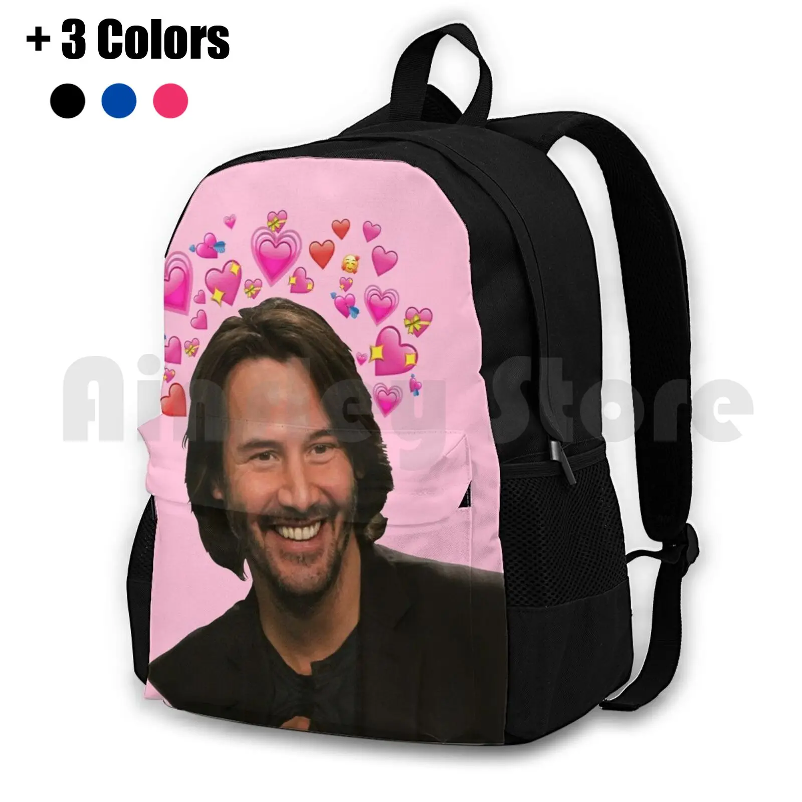 You’re Breathtaking Outdoor Hiking Backpack Waterproof Camping Travel Keanu Reeves John John Wick Actor Keanu Reeves Cool