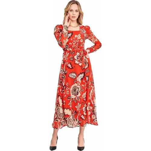 Candlestick Women 9111 Red Dress