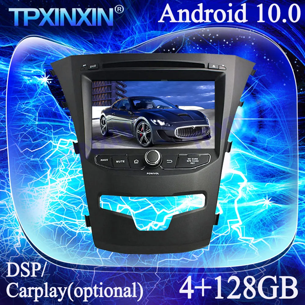 

IPS 4G + 128G PX6 Android 10,0 для Hyundai Korando 2014 Carplay мультимедийный проигрыватель магнитофон GPS Navi автомобильное радио головное устройство DSP