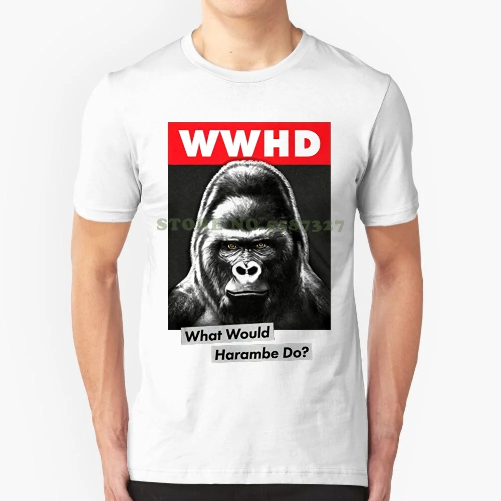 Harambe Do ? Unisex Gorilla T Shirt T Shirts Hot Sale Brand Clothes Slim Fit Printing