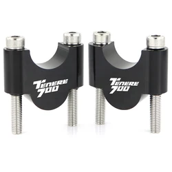 Fit For Yamaha Tenere 700 Motorcycle Accessories Handlebar Risers Mounting Mount Riser CNC Billet Aluminum