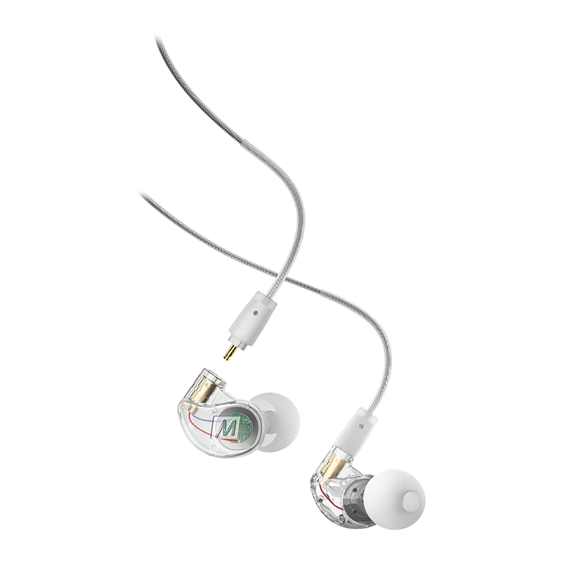 Auricolari intrauricolari HiFi originali MEE M6 PRO 2° con cancellazione del rumore da 3,5 mm con cavi staccabili Auricolari cablati