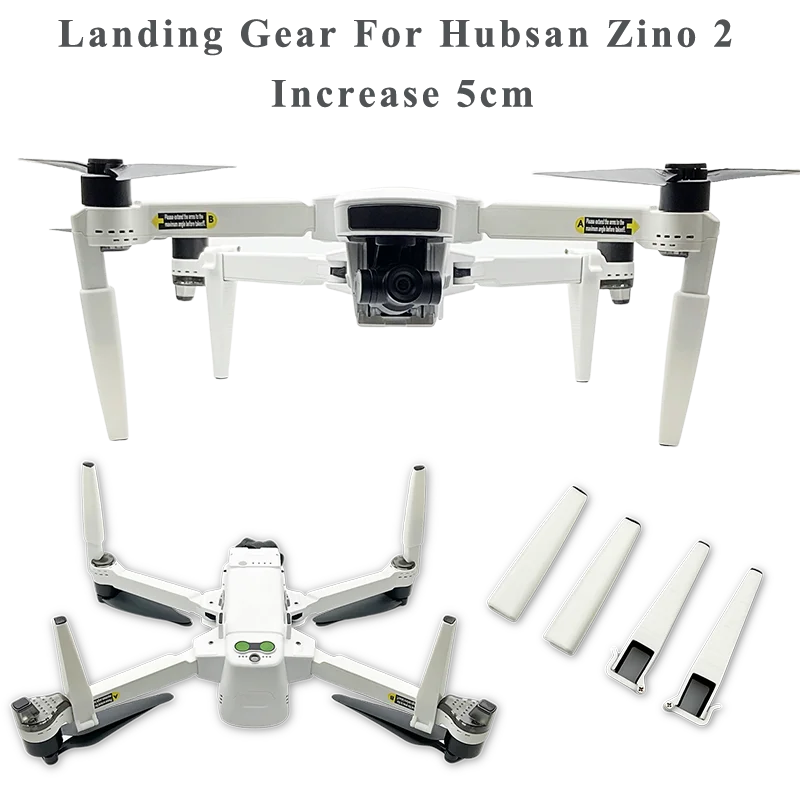 

Landing Gear Heighten Landing Legs Support Feet Extension Leg Gimbal Camera Protector Feet for Hubsan ZINO 2 RC Drone Accessory