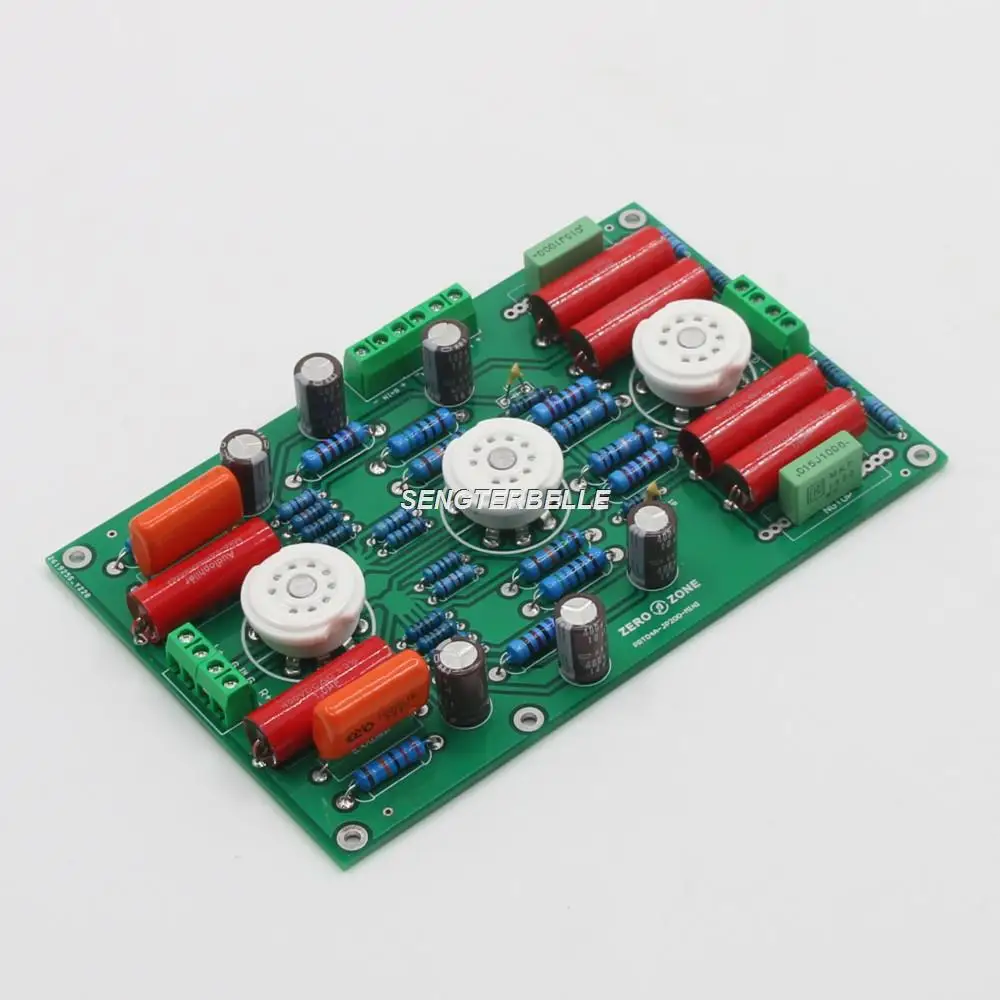 Papan/Kit/Pcb Preamplifier Tabung Hifi PRT-04A 12AX7 Berdasarkan Sirkuit JP200
