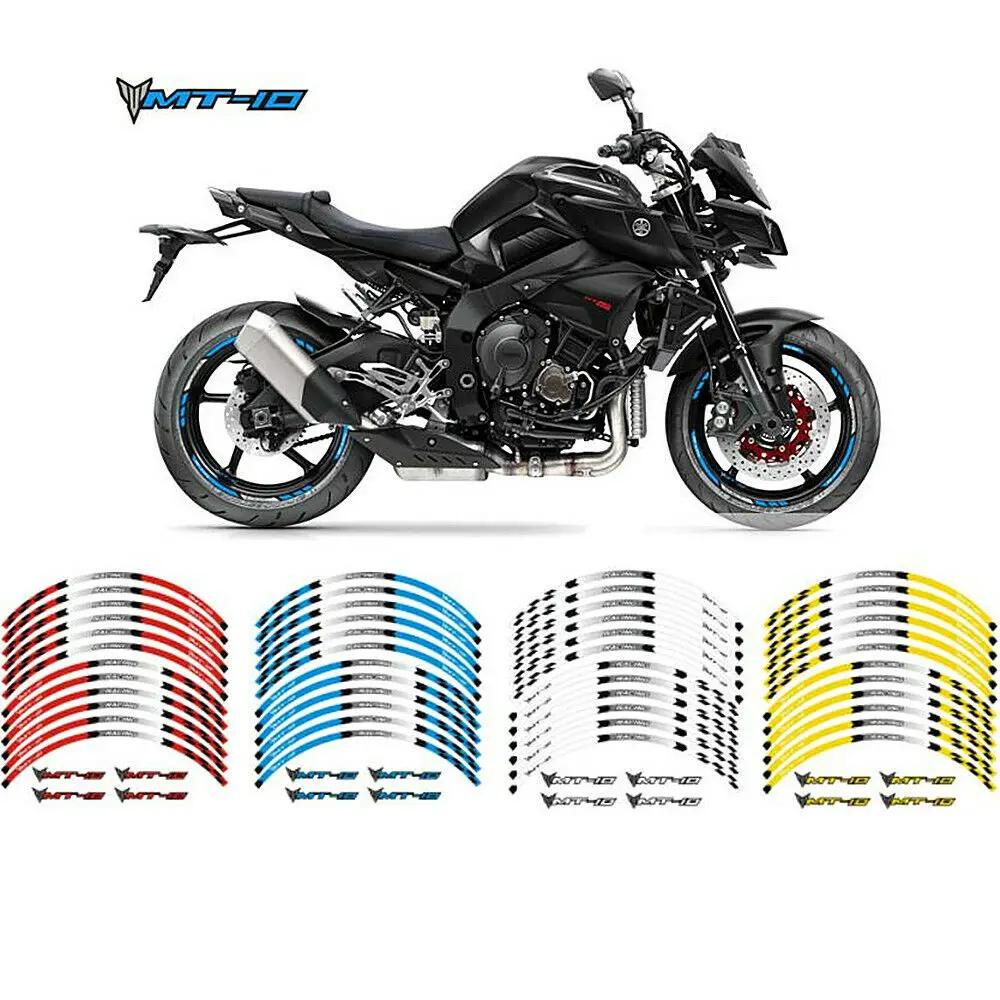 

17 "обод полосы колеса наклейки лента наклейки для YAMAHA Φ MT10 2016-2020