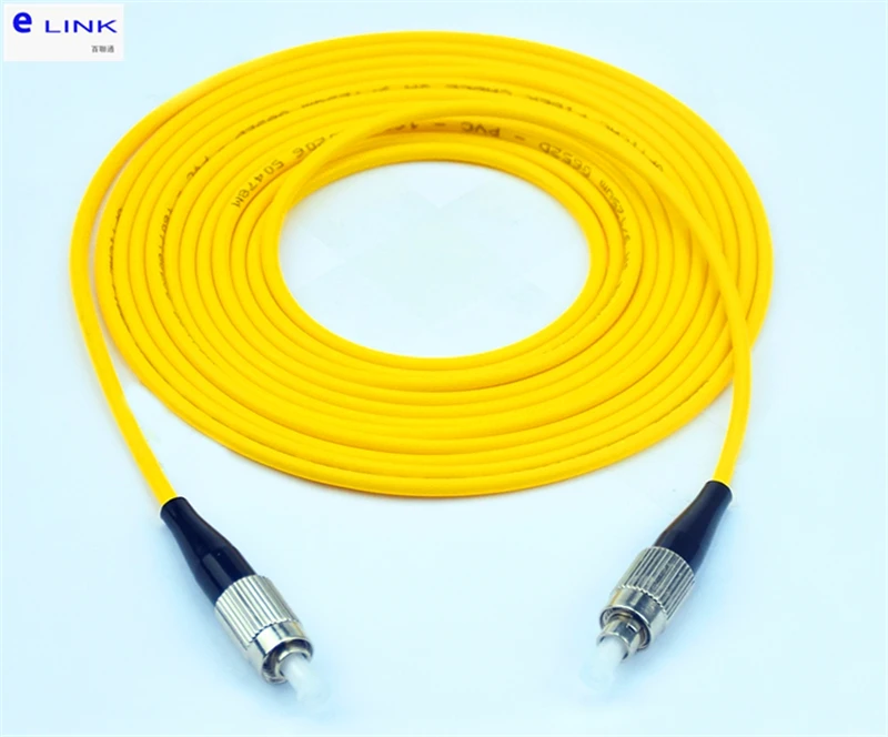 

fiber optic patch cord FC-FC SM, simplex, 1m, 2m, 3M, 5m, 7m, 10m, FC/UPC, 2.0mm, 3.0mm, SX, free shipping, il 0.3