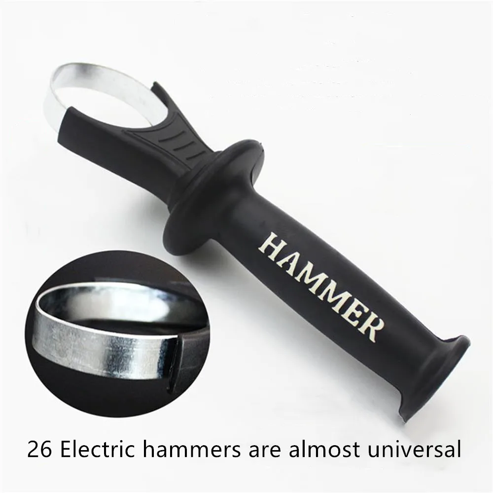 26 elektrische hammer front griff auswirkungen bohrer hilfs griff einstellbare bereich 60-65mm