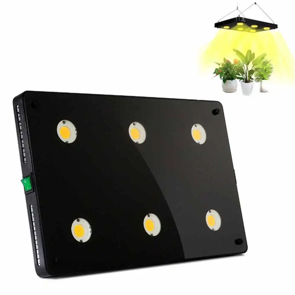 

COB LED Grow Light Full Spectrum Ultra-Thin Mute BlackSun 540W Imitation Sun Panel Light for Indoor Hydroponic Plants All Growth