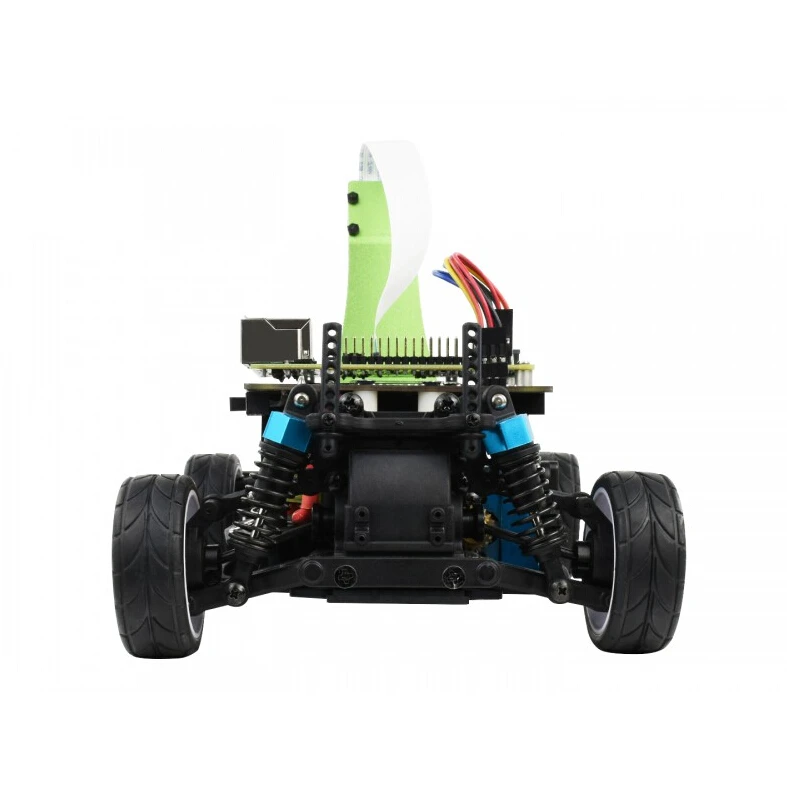 PiRacer Pro AI Kit/Acce, Robot de carreras de IA de alta velocidad alimentado por Raspberry Pi 4, compatible con proyecto DonkeyCar, versión Pro