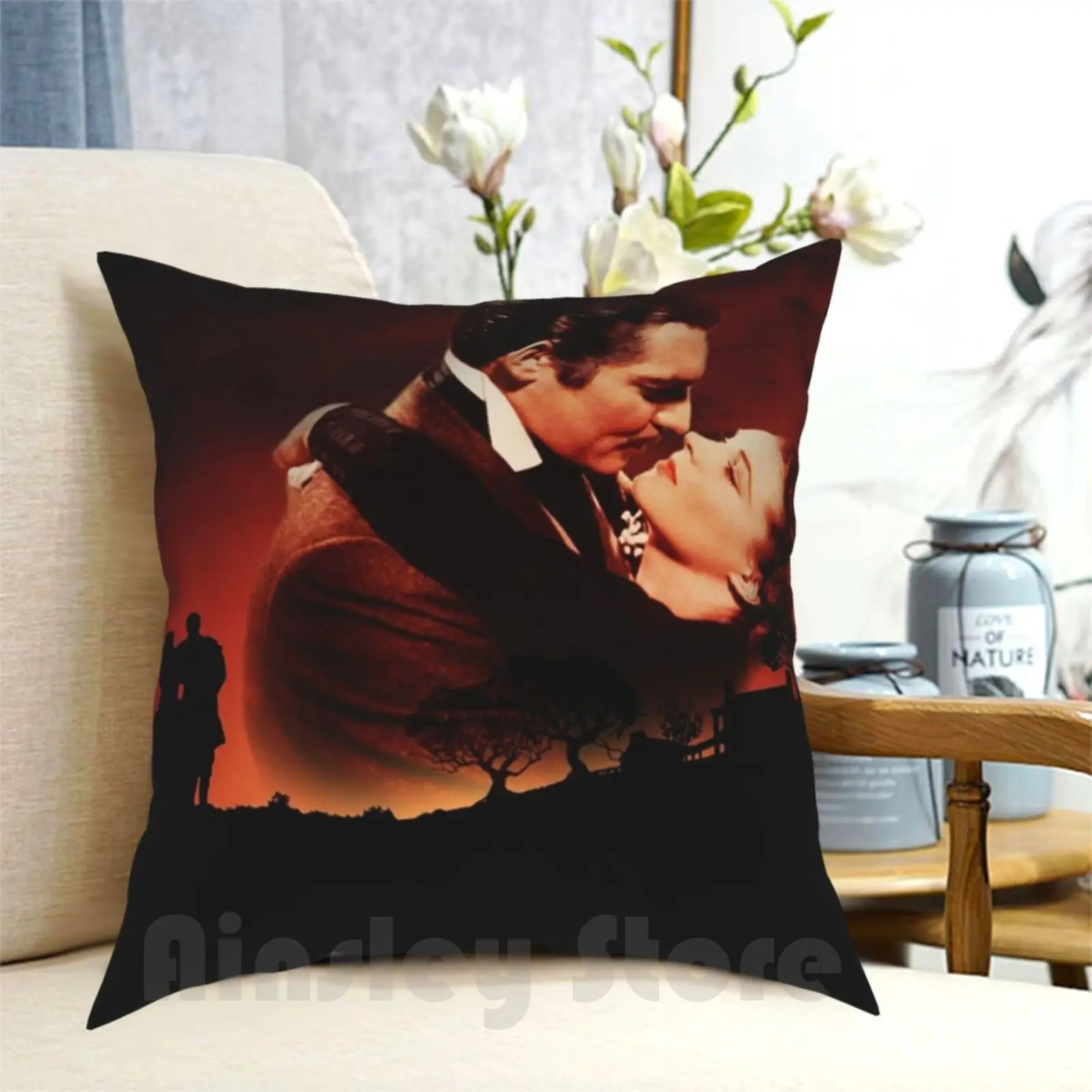 Gone With The Wind Pillow Case Printed Home Soft Throw Pillow Gone With The Wind Scarlett Ohara Vivien Leigh