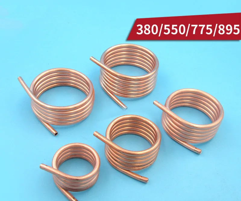 380 540 550 775 895 Brush Motor Water Cooler Pure Copper Tube Coiling Motor Cycle Water Cooling Ring RC Boat Water Cooling Coil