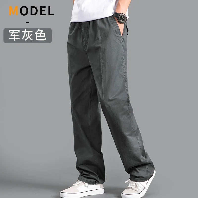 New Cargo Pants Loose Straight Oversize