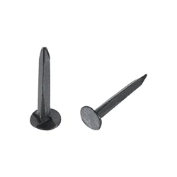 UXCELL Metal Nails Tacks Carbon Steel for Shoes Boots Leather Heels Soles Replacement Black 500pcs