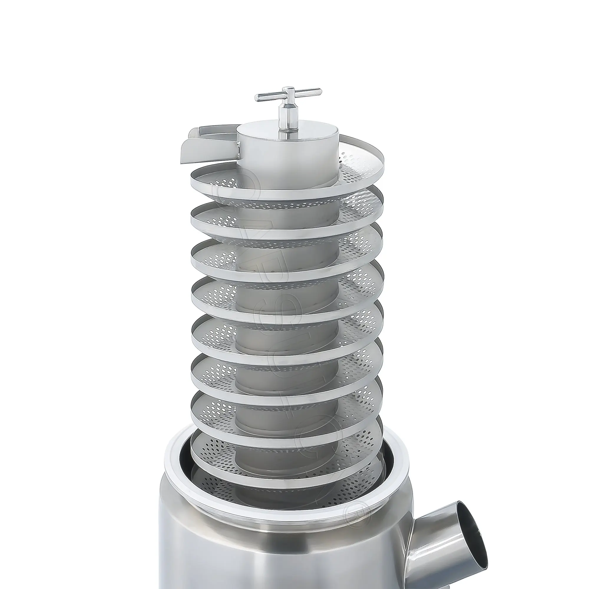 PowCN-Sif T750 Uphill Tablet Deduster / Powder Sifting Machine, Sieve shaker