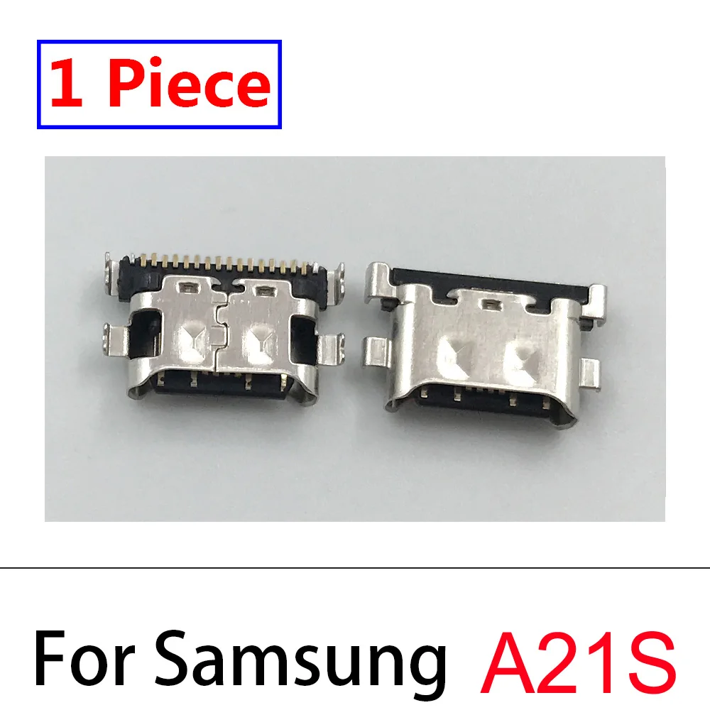 2Pcs Type-C USB Charger Jack Connector Charging Port For Samsung A20 A30 A50 A70 A51 A71 A21s A01 A30s A50s A20s A11 A21 A31 A52