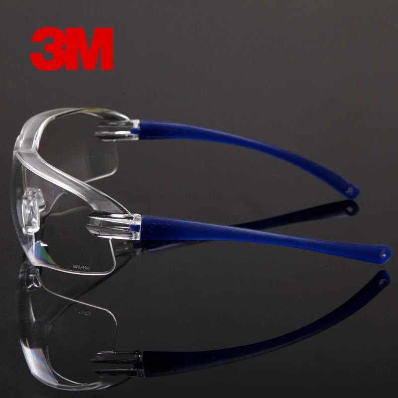 3M 10434 Safety Goggles Anti-wind Anti sand Anti Fog Anti Dust Resistant Transparent Eyewear protective glasses