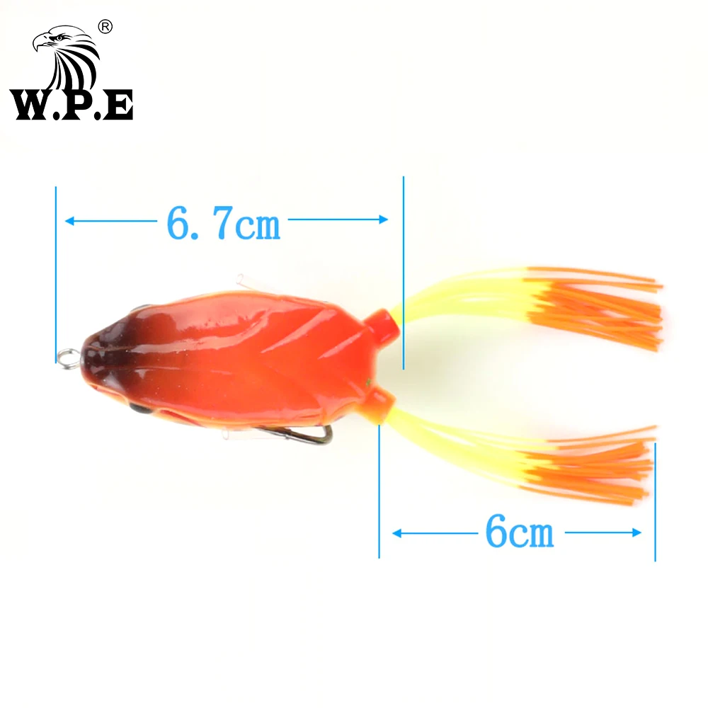 Señuelo Crankbait W.P.E – Pececillo para pesca deportiva en agua salada y dulce - imagen 4