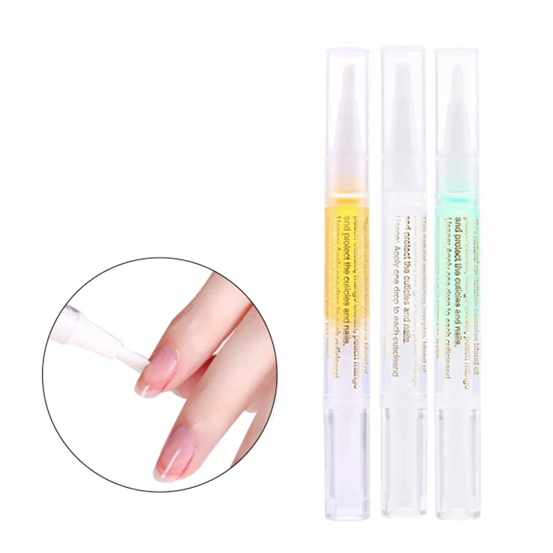 5ml Nail Nutrition Oil Pen Nail Cuticle Revitalizer Oil Prevent Agnail Nail Polish Nourish Skin Protector TSLM2