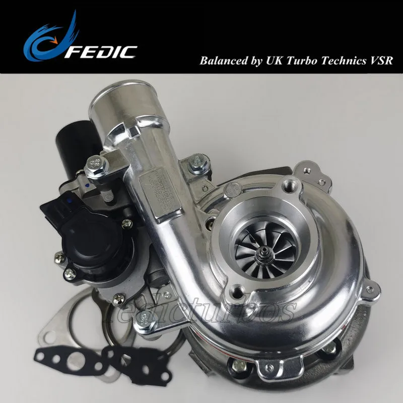 Upgrade MFS GTX 11 wheel Turbocharger CT16V 17201-0L040 Turbine full turbo for Toyota Forturner Hilux Land Cruiser 3.0D 1KD-FTV