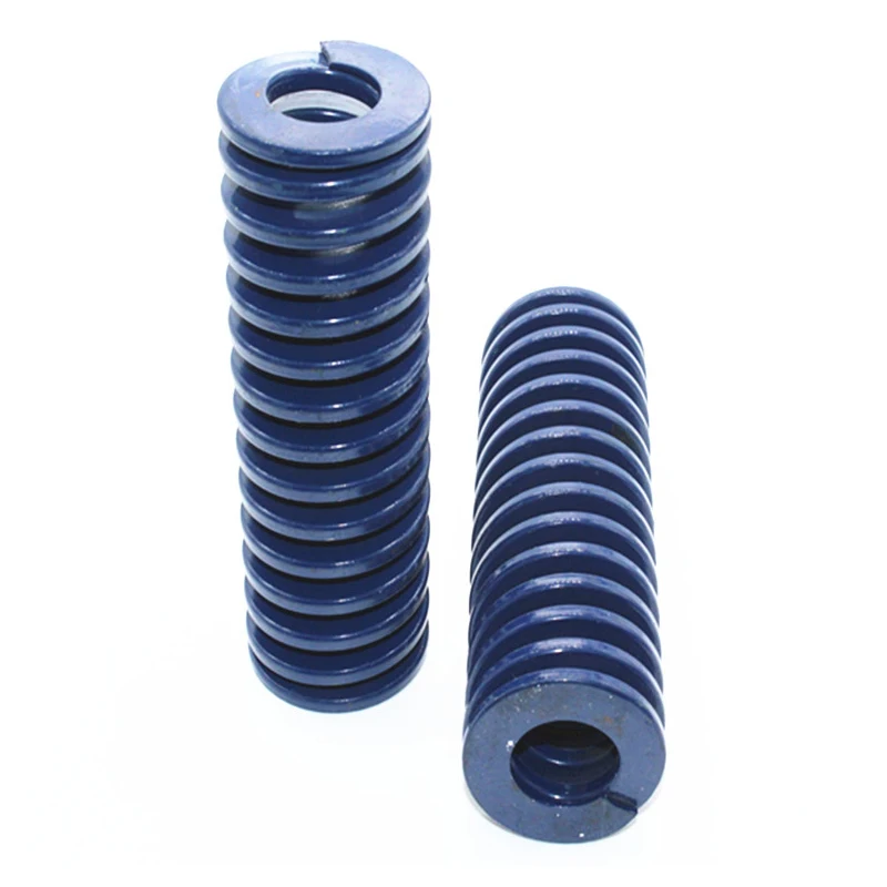 Molde de compressão, molde azul, molas de estampagem de carga, diâmetro externo 12mm, diâmetro interno 6mm, comprimento 20mm-100mm, para hardware, 1 peça