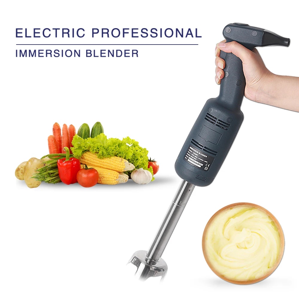 Electric Immersion Speed Blender 220W Handheld Mixing Stick Stainless Steel Portable Food Submersible Mixer Soup Stri Machine