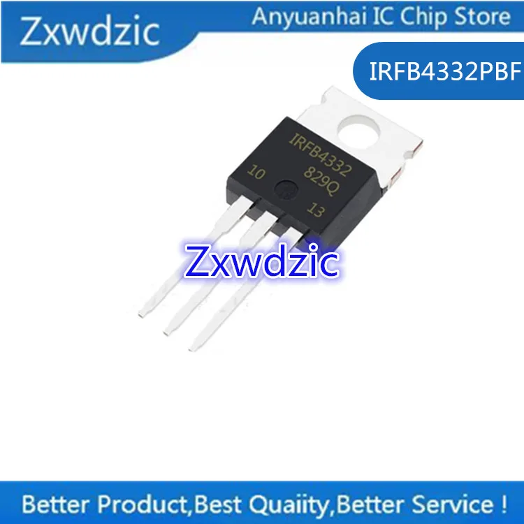 10pcs  100% New Imported Original  IRFB4332PBF IRFB4332 TO-220 N Channel MOS FET 250V 120A