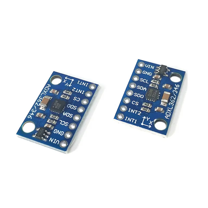 Módulo de sensor de aceleración de tres ejes, interfaz I2C/SPI/sensor de inclinación, GY-ADXL346/ADXL362