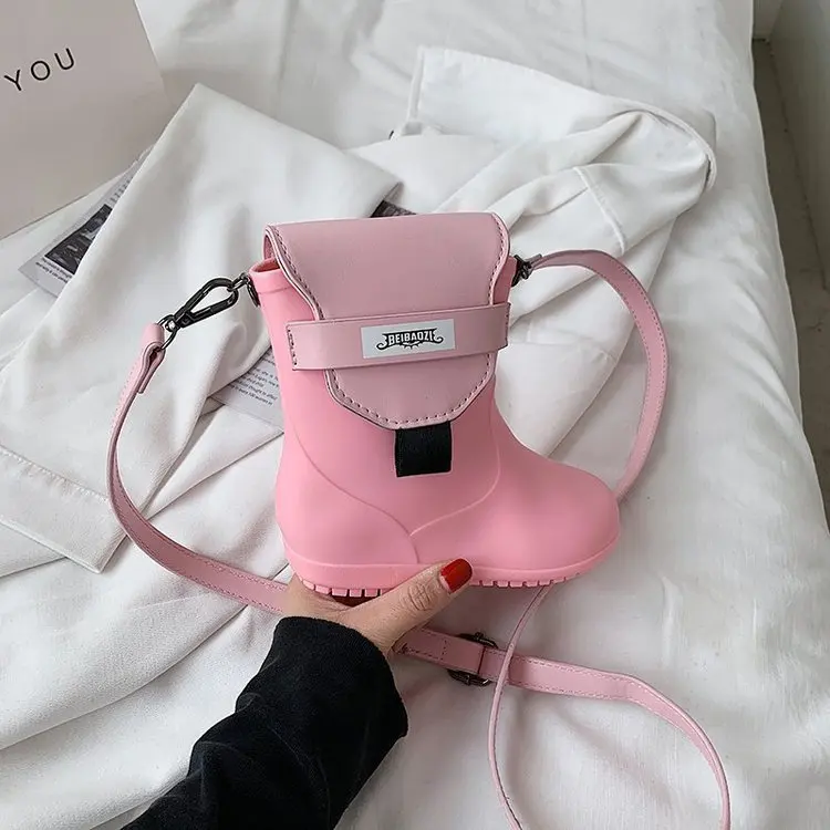 Personalized Water Shoses Shape Shoulder Bags Women Cute Candy Color Crossbody Bag Funny Small Bag For Summer