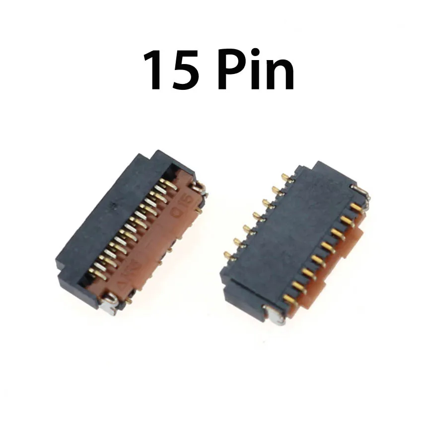 2pcs FPC Flexible Cable Connector Socket 0.3MM Clamshell Bottom Contact Type 13P 15P 21P 23P 25P 31P 33P 35P 39P 45P 51P 61P