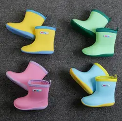 2021 nuove scarpe per bambini bambino neonato bambini neonati maschi ragazze stivali da pioggia in PVC scarpe antiscivolo impermeabili scarpe per bambini