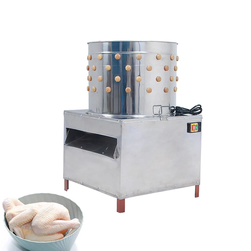 220V 60 Model Chicken Plucking Machine 2200W 240R/MIN Poultry Plucker Stainless Steel Chicken Duck Goose Hair Remover