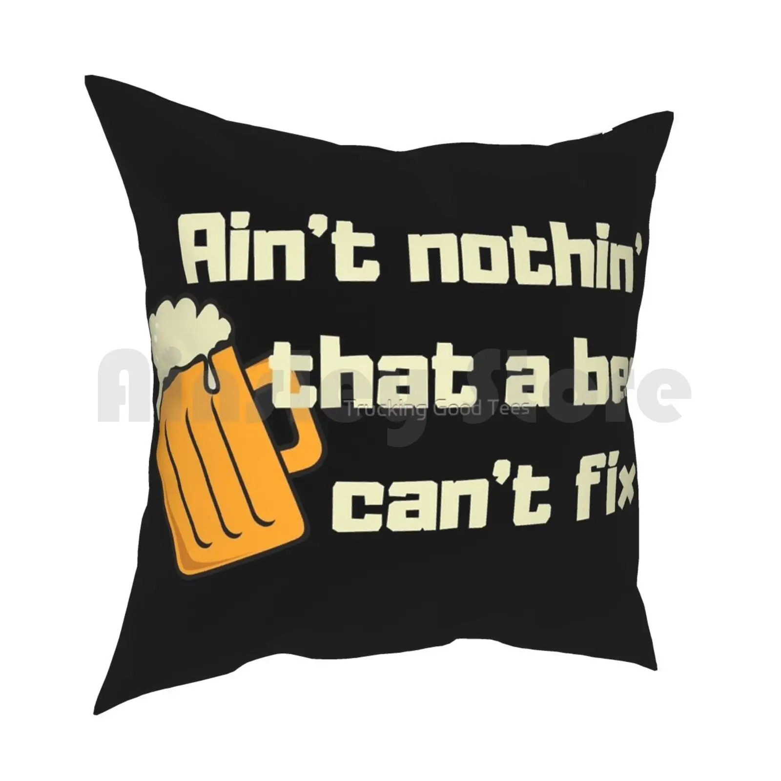 Aint Nothing A Beer Can'T Fix Pillow Case Printed Home Soft Throw Pillow Thomas Rhett Beer Country Music Country Lyrics