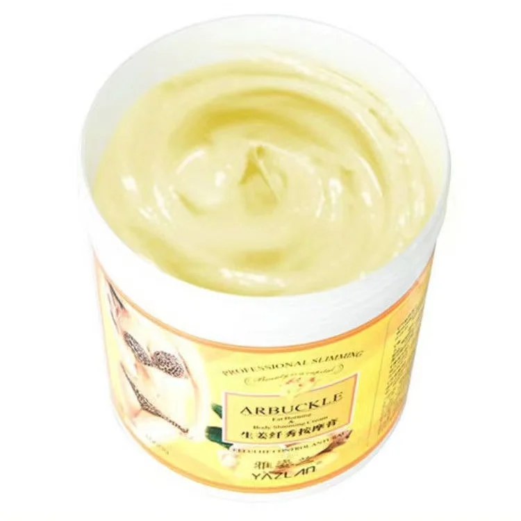 Ginger Essence Slim Massage Cream Deep Purification Body Face Massage Cream 1000g Skin Care