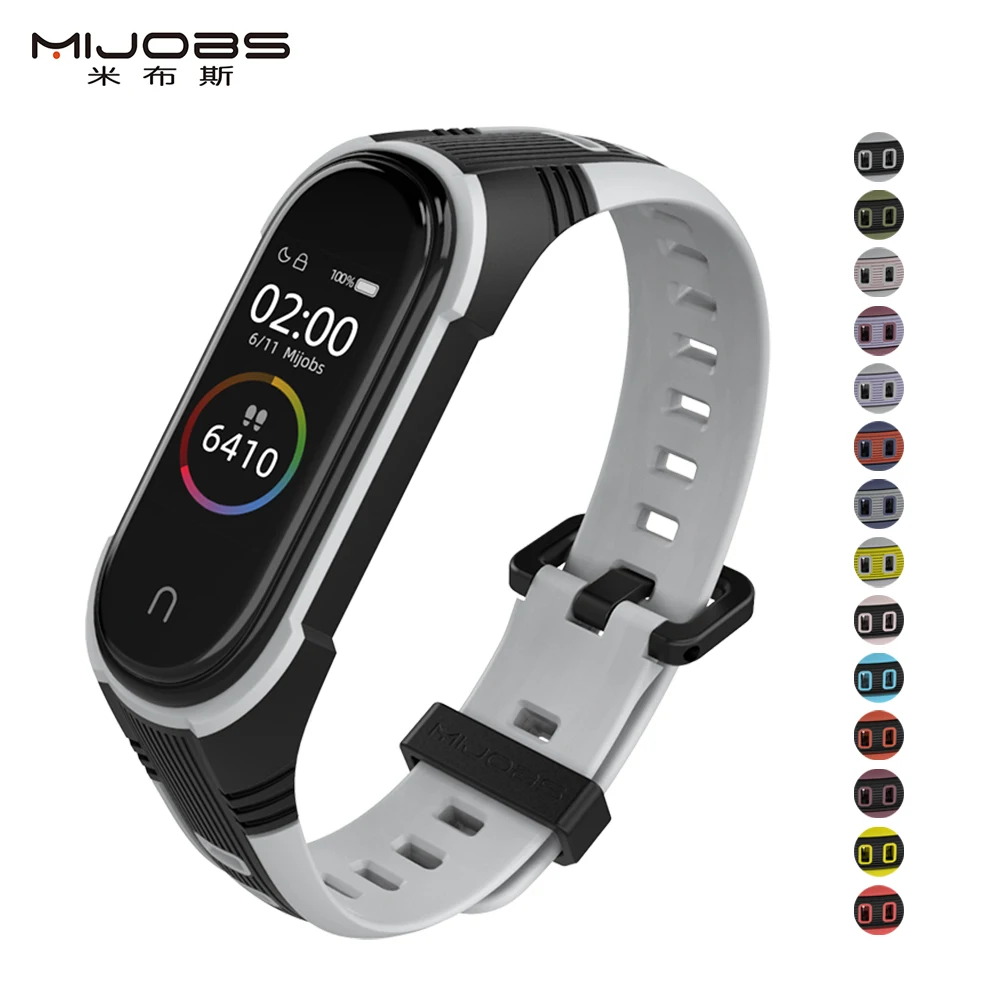Cho Mi Band 7 6 5 4 Dây Đeo Đồng Hồ Silicone Dây Đeo Tay Cho Miband 4 Dây Đeo Vòng Tay Thông Minh Cho Xiaomi Band 3 Dây Cho Mi Ban Nhạc 5 Dây Đeo