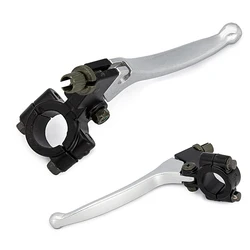 22mm 7/8-inch Left Aluminum Alloy Clutch Lever Handle Suitable for HONDA KTM YAMAHA KAWASAKI SUZUKI KAYO Pit Bike ATV Motorcycle