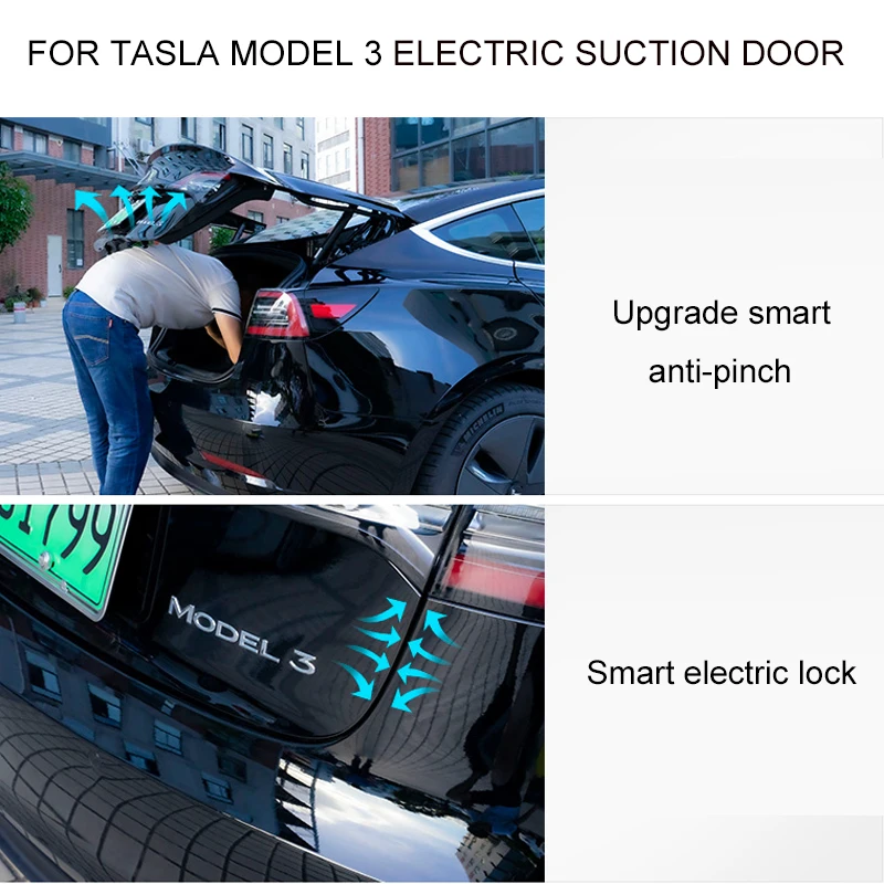 Per Tesla Model 3 Model Y Model S accessori per bagagliaio anteriore elettrico cofano anteriore Smart Close Open portellone posteriore interruttore