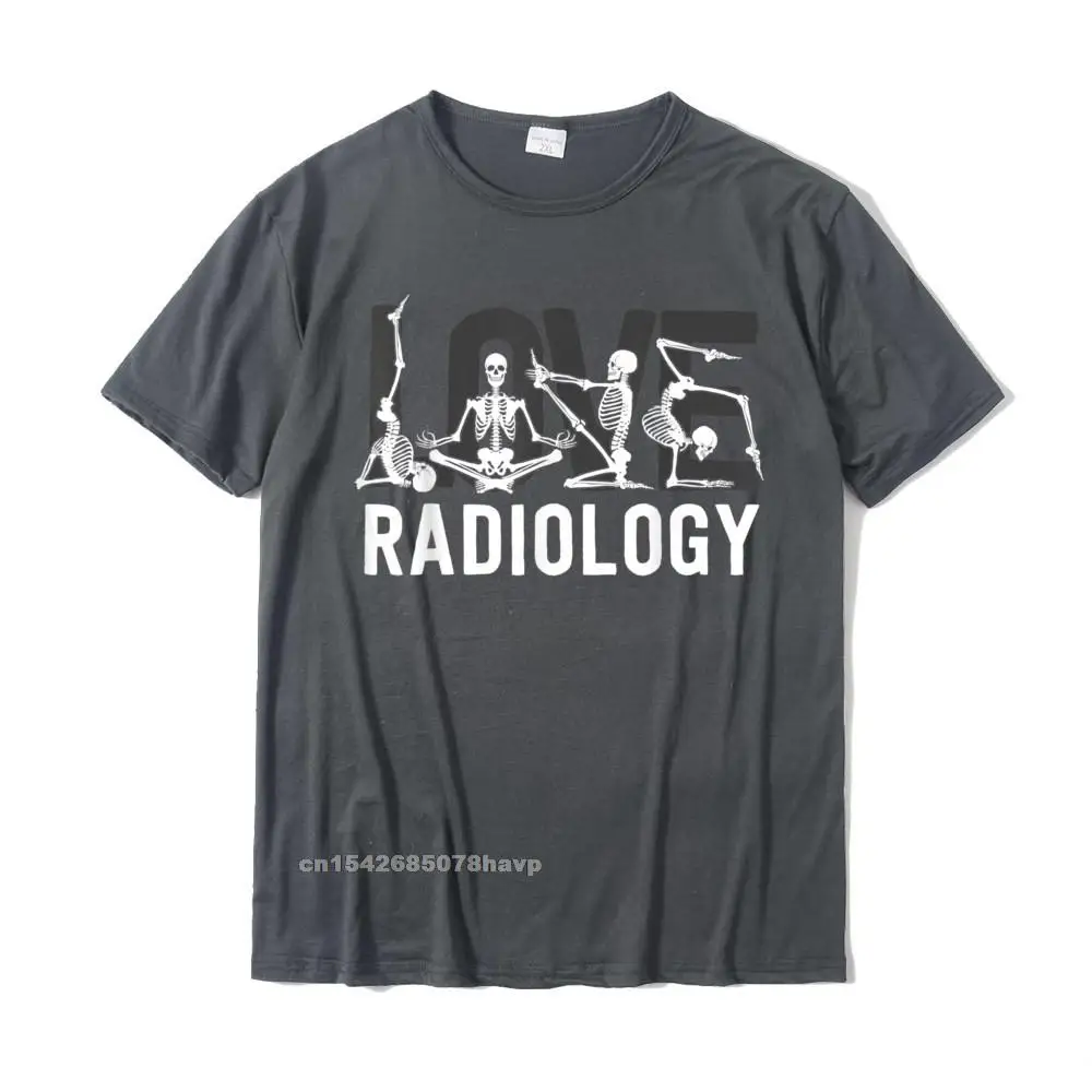 Love Radiology Tech Gifts Radiologist X-Ray Technologist T-Shirt Cotton Camisa Tees Brand Mens T Shirt Fashionable