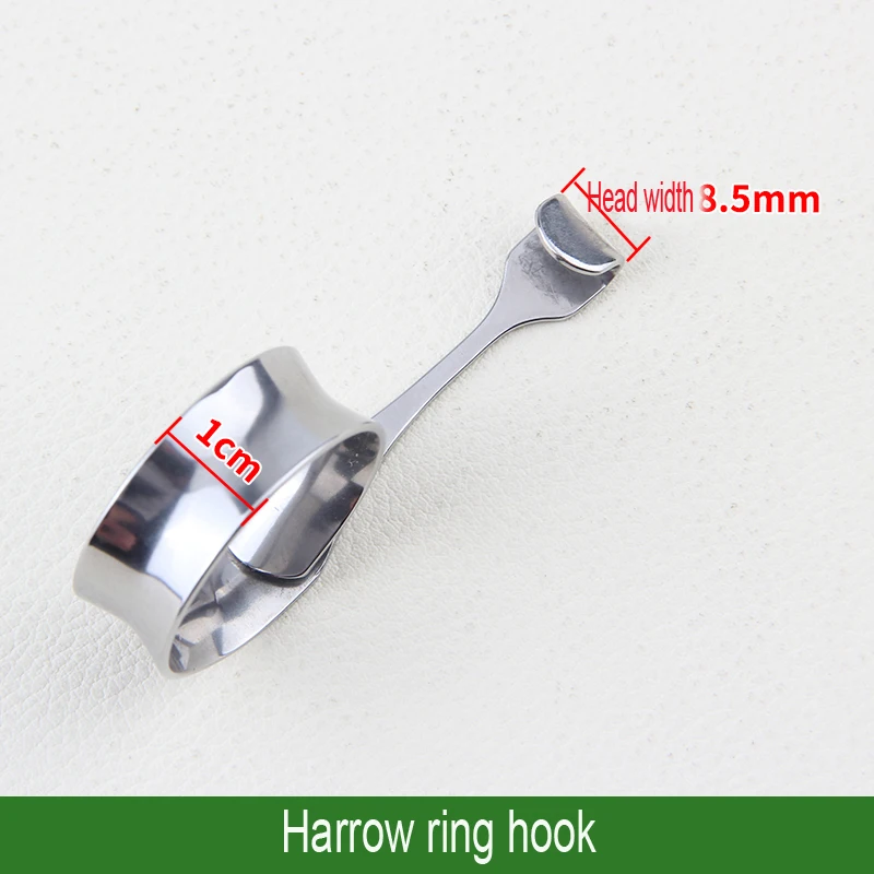 Stainless Steel Eyelid Hook Eye Bag Hook Ring Double Claw Beauty Double Eyelid Tools