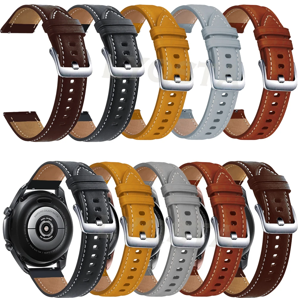 20/22mm Straps For Huawei Watch 4 Pro/GT2 GT 3 GT3 42mm 46mm Genuine Leather Smart Wristband Bracelet Watchband Accessories Belt